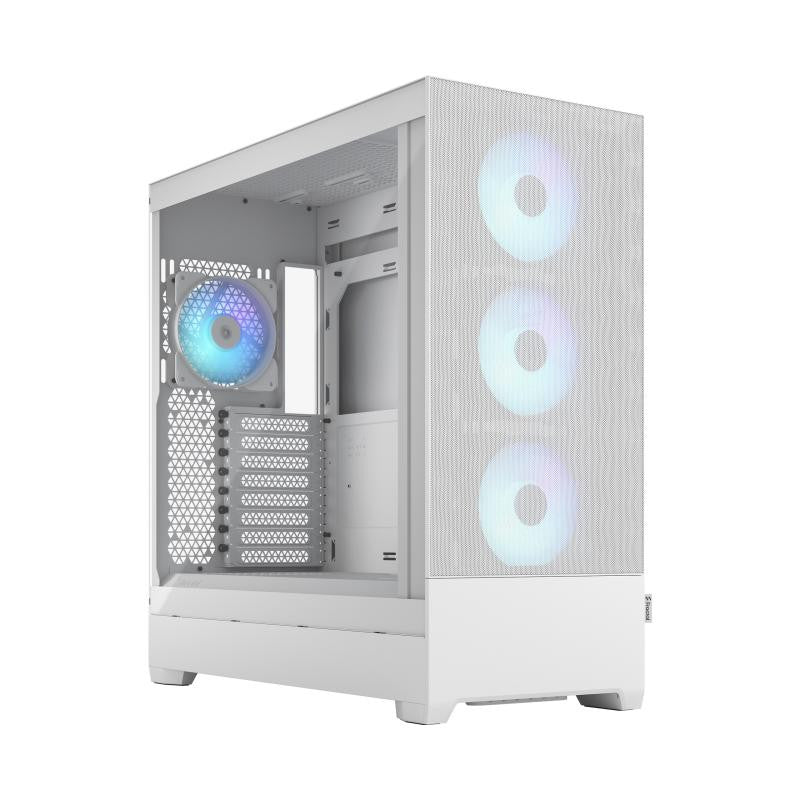 Boitier Grand Tour E-ATX Fractal Design Pop Air XL RGB avec panneau vitré (Blanc)