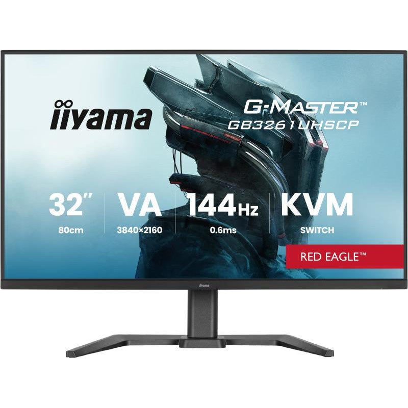 iiyama G-MASTER GB3261UHSCP-B1 écran plat de PC 80 cm (31.5") 3840 x 2160 pixels 4K Ultra HD Noir