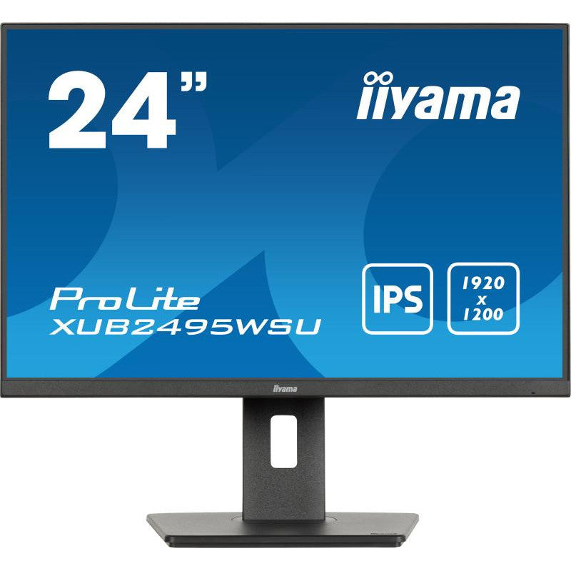 iiyama ProLite XUB2495WSU-B7 écran plat de PC 61,2 cm (24.1") 1920 x 1200 pixels WUXGA LED Noir