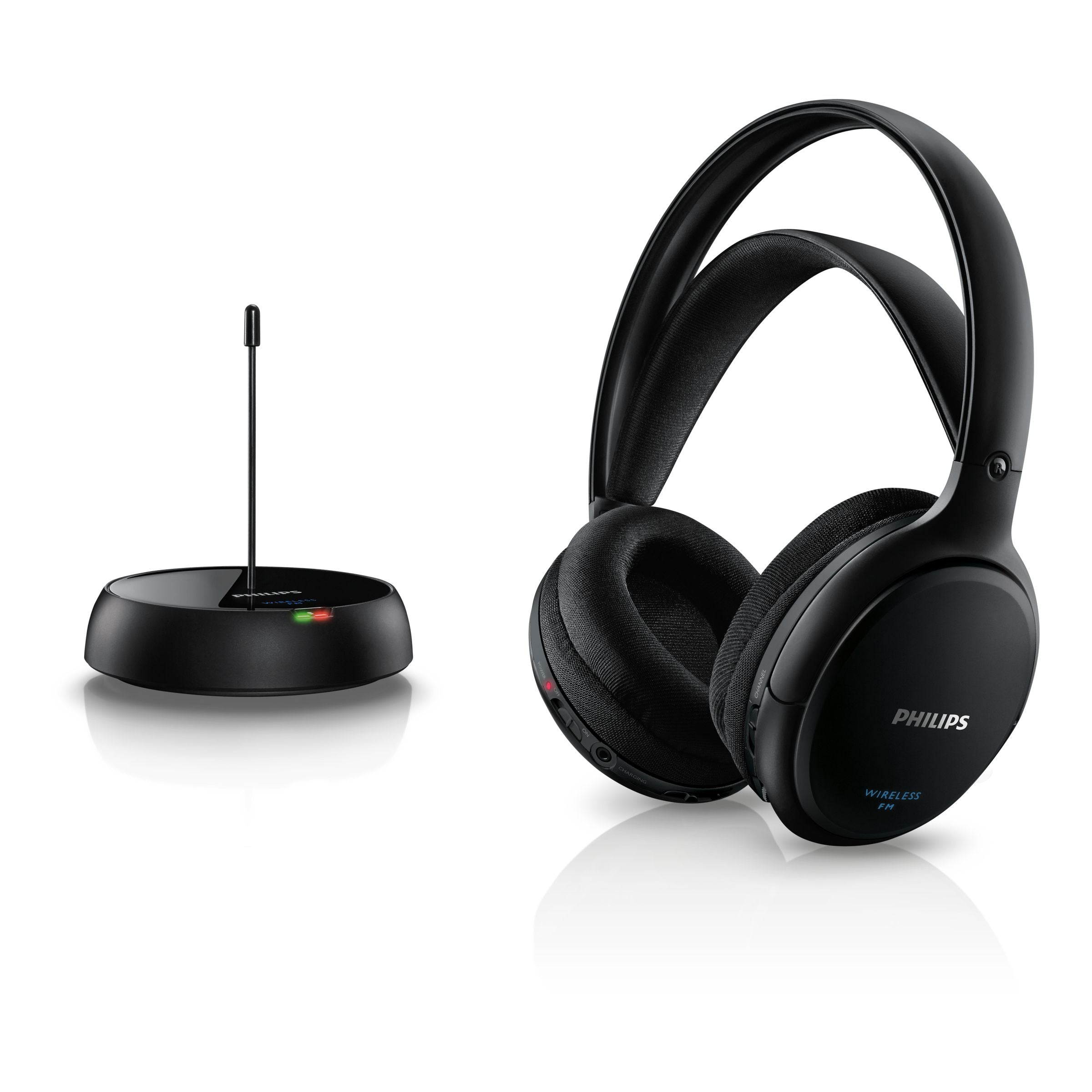 Casques avec Microphone Philips SHC5200/10 Noir Sans fil