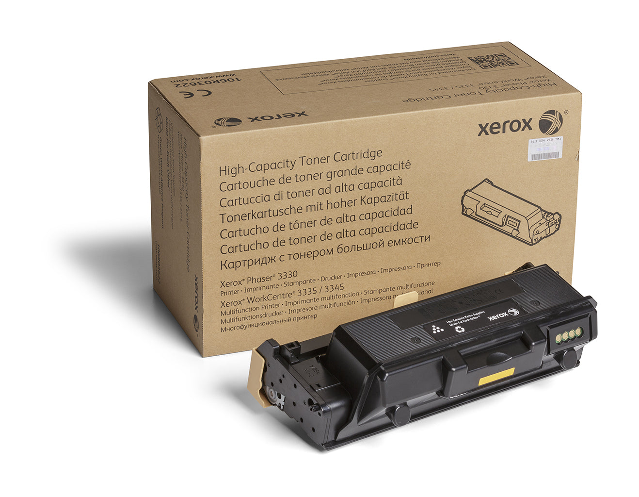 Xerox Série WorkCentre 3300 - Haute capacité - noir - original - cartouche de toner - pour Phaser 3330; WorkCentre 3335, 3345