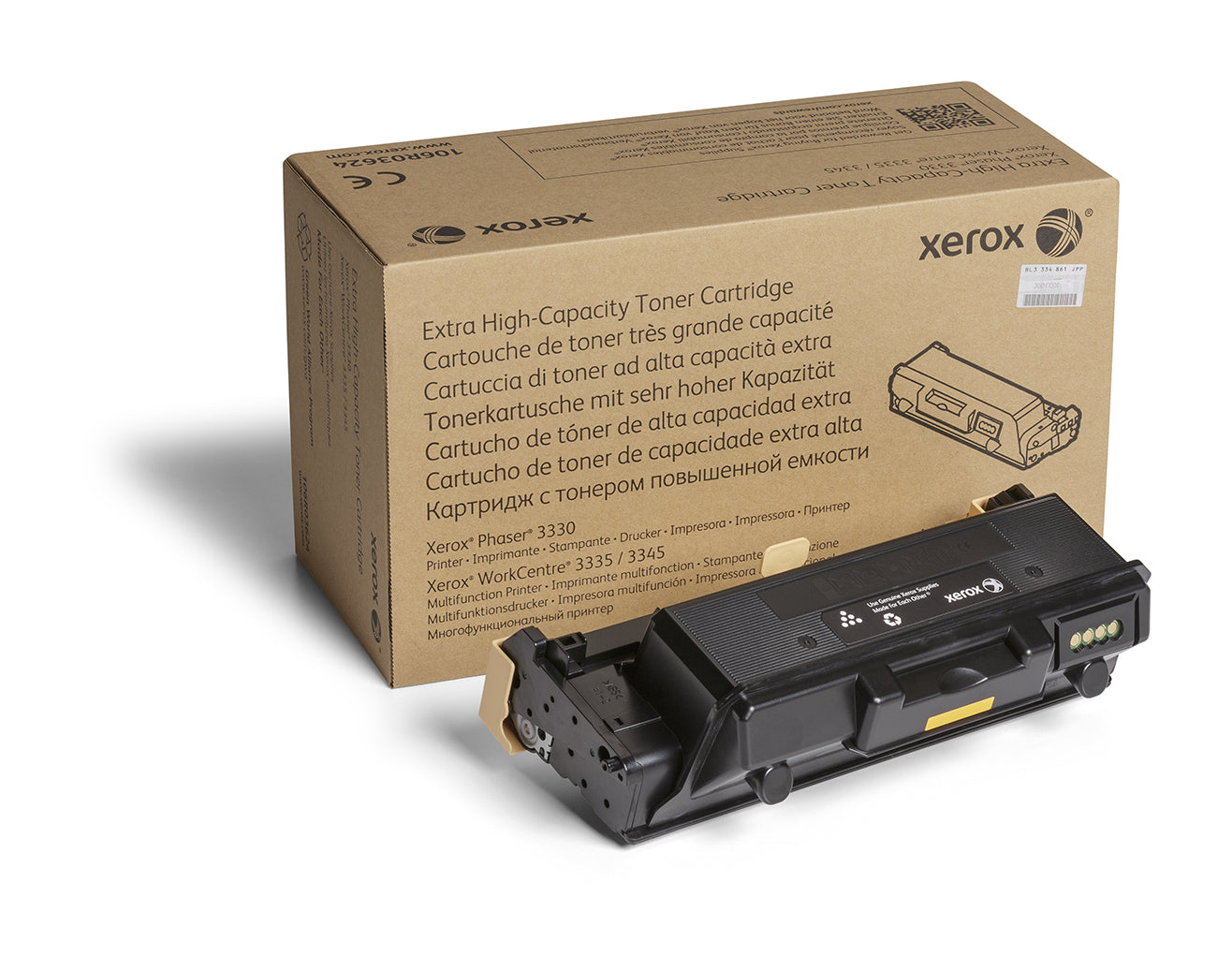 Xerox Série WorkCentre 3300 - Capacité très élevée - noir - original - cartouche de toner - pour Phaser 3330; WorkCentre 3335, 3345