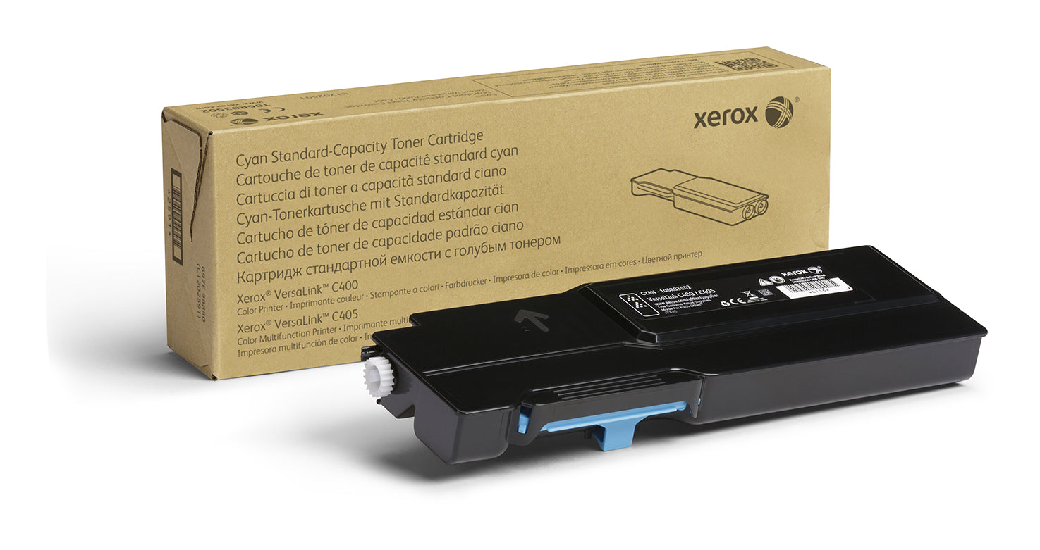 Xerox VersaLink C400 - Cyan - original - cartouche de toner - pour VersaLink C400, C405