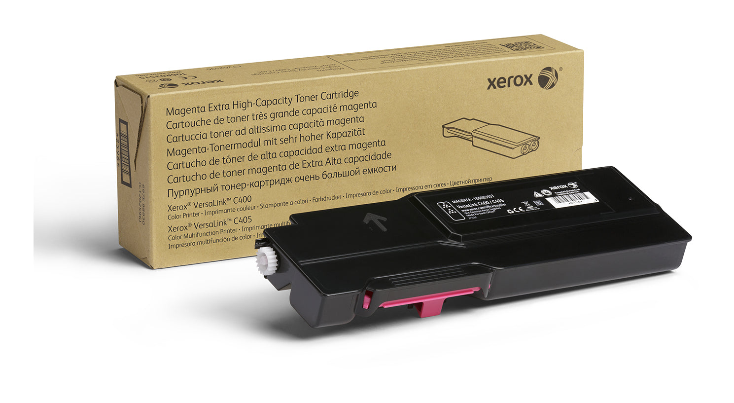 Xerox VersaLink C405 - Capacité très élevée - magenta - original - cartouche de toner - pour VersaLink C400, C405
