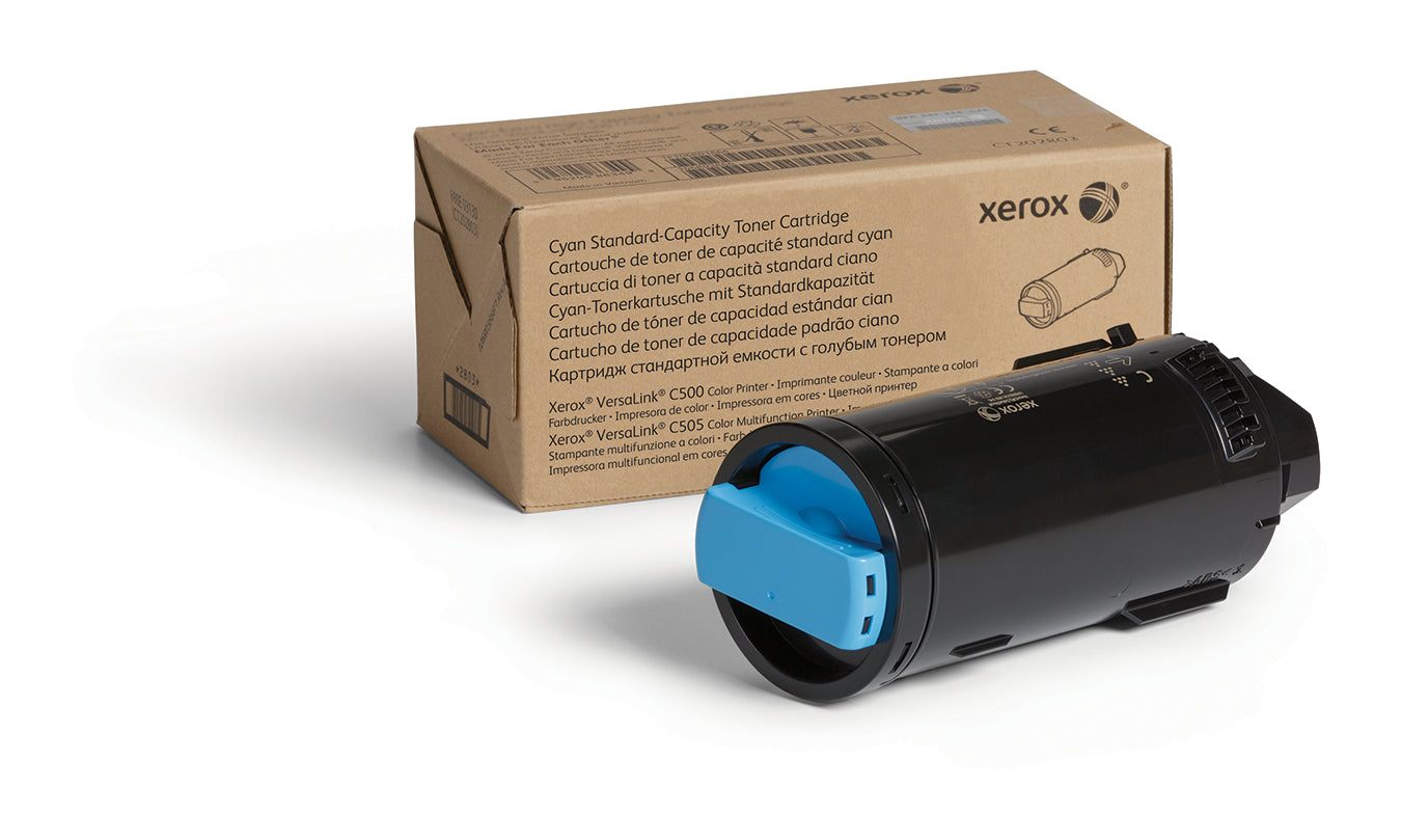 Xerox VersaLink C500 - Cyan - original - cartouche de toner - pour VersaLink C500, C505