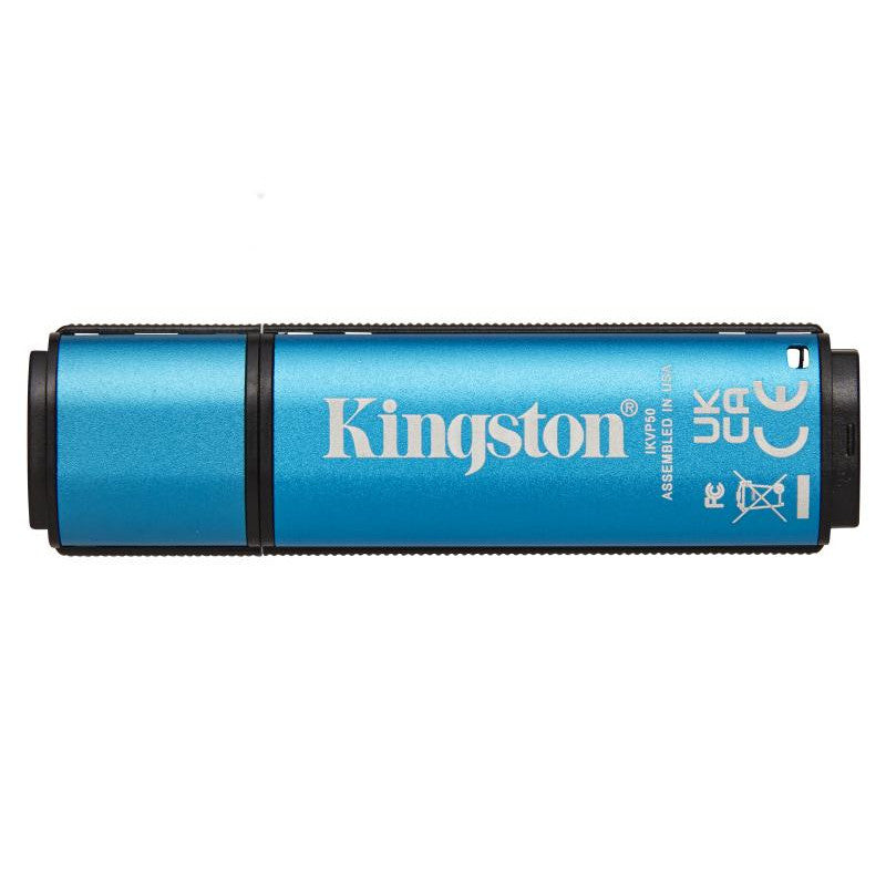 Kingston IronKey Vault Privacy 50 Series - Clé USB - chiffré - 256 Go - USB 3.2 Gen 1 - Conformité TAA