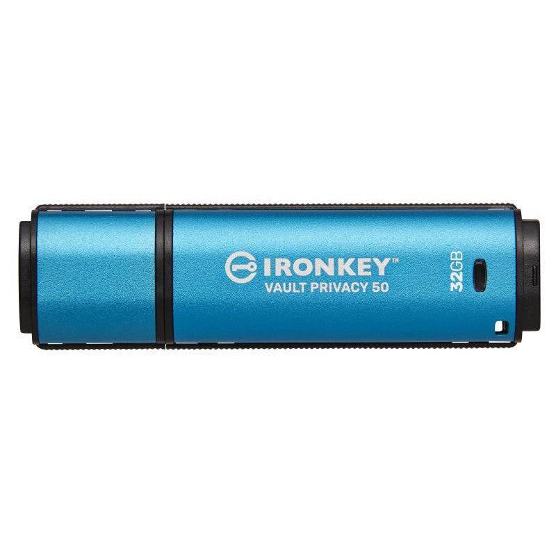 Kingston IronKey Vault Privacy 50 Series - Clé USB - chiffré - 32 Go - USB 3.2 Gen 1 - Conformité TAA
