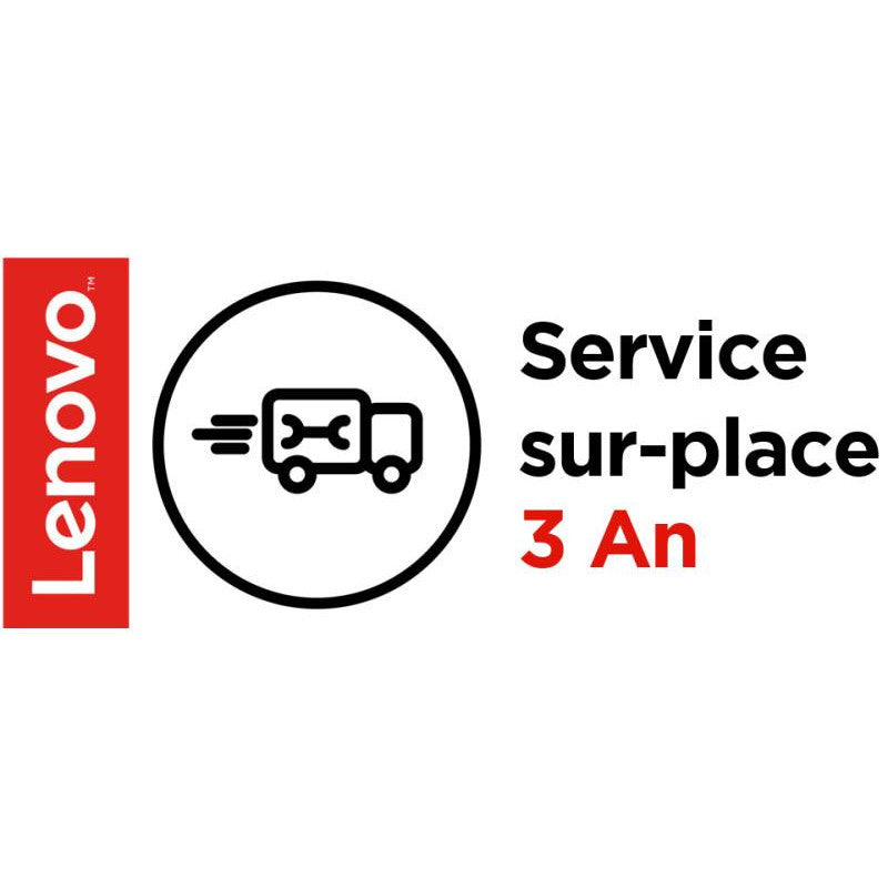 Lenovo Onsite - Contrat de maintenance prolongé - pièces et main d'oeuvre - 3 années - sur site - pour V14 G2 ITL, V15, V15 G2 IJL, V15 G2 ITL, V15 G3 ABA, V15 IML, V17 G3 IAP, V17 G4 IRU