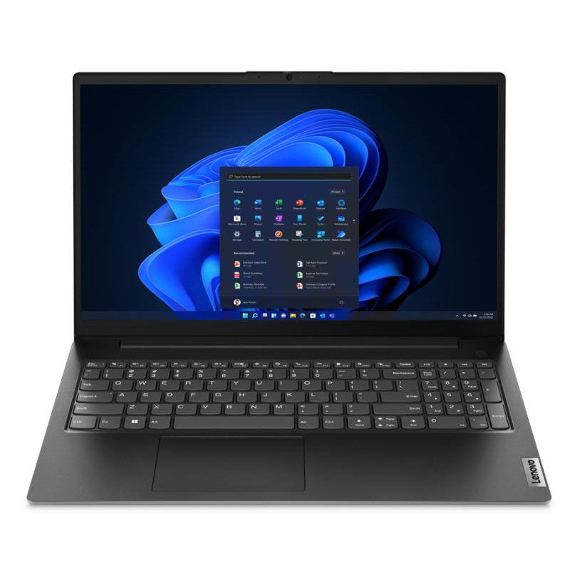 Lenovo V15 G4 AMN AMD Ryzen? 3 7320U Ordinateur portable 39,6 cm (15.6") Full HD 8 Go LPDDR5-SDRAM 256 Go SSD Wi-Fi 5 (802.11ac) Windows 11 Pro Français Noir