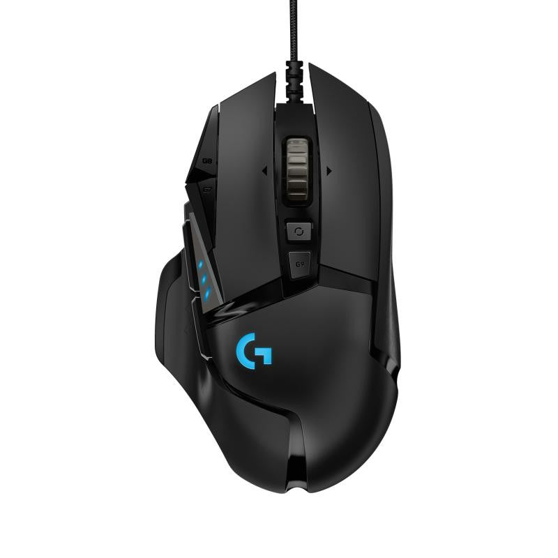 Souris filaire Logitech G502 Hero RGB (Noir)