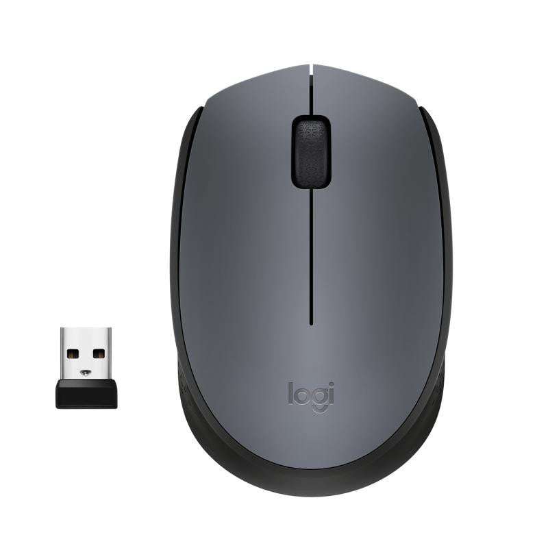 Logitech M170 - Souris - sans fil - 2.4 GHz - récepteur sans fil USB