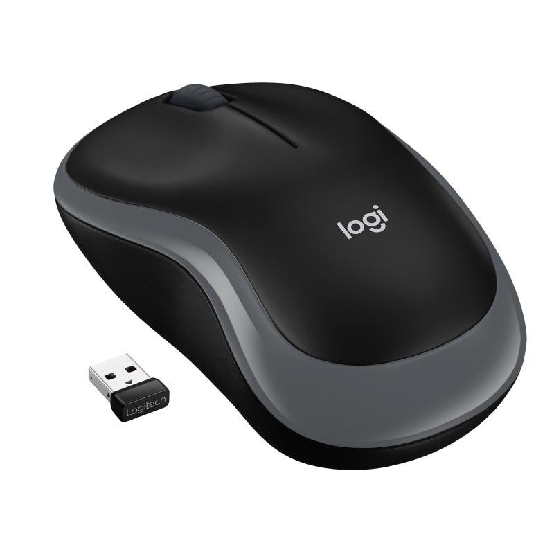Souris sans fil USB - Logitech - Wireless Mouse M185 - 3 boutons - Noire