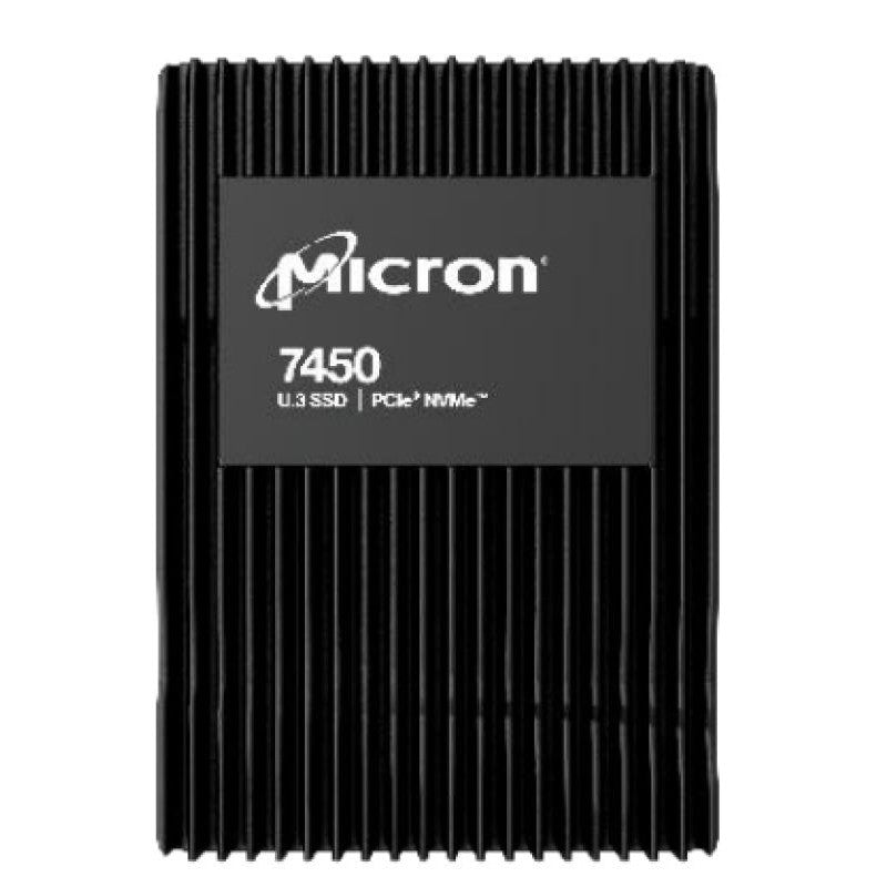 Micron 7450 PRO - SSD - 7.68 To - interne - 2.5" - U.3 PCIe 4.0 (NVMe)