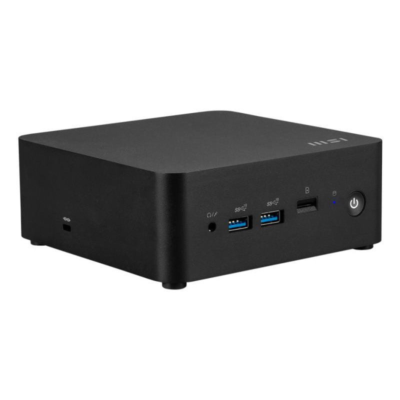 MSI CUBI NUC AI 1UMG-019BEU barebone PC/ poste de travail Noir 125H Intel SoC