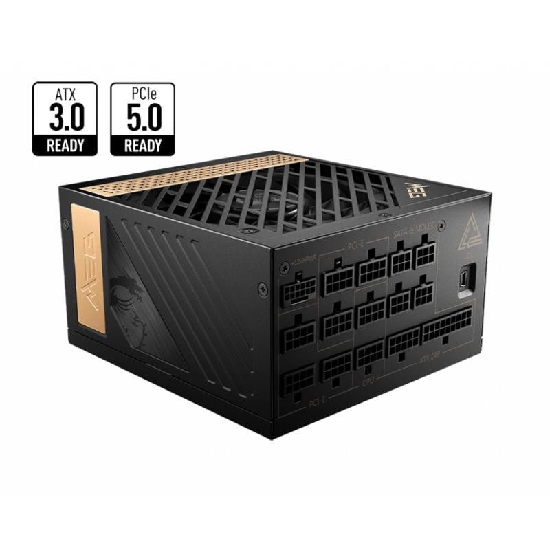 MSI MEG Ai1300P PCIE5 -  ATX 3.0 - 80Plus PLATINIUM