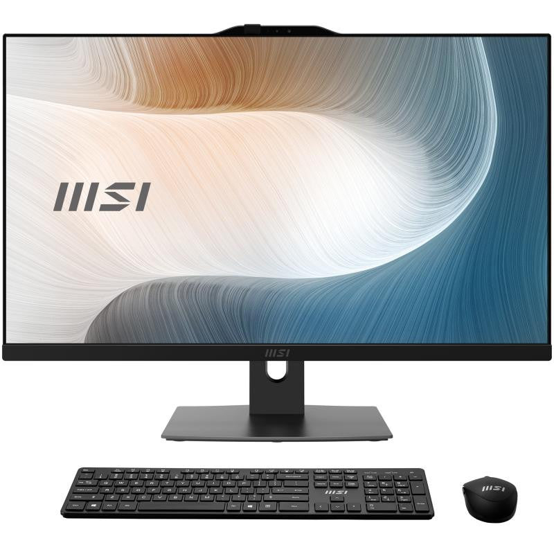 MSI Modern AM272P 1M-816FR Intel Core 5 120U 68,6 cm (27") 1920 x 1080 pixels PC All-in-One 16 Go DDR5-SDRAM 512 Go SSD Windows 11 Pro Wi-Fi 6E (802.11ax) Noir