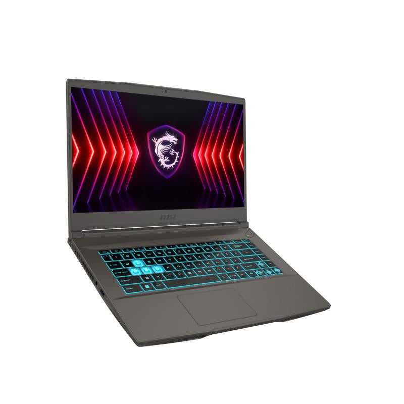 MSI Thin 15 B13VE-2282FR Intel® Core? i5 i5-13420H Ordinateur portable 39,6 cm (15.6") Full HD 16 Go DDR4-SDRAM 1 To SSD NVIDIA GeForce RTX 4050 Wi-Fi 6E (802.11ax) Windows 11 Home Noir