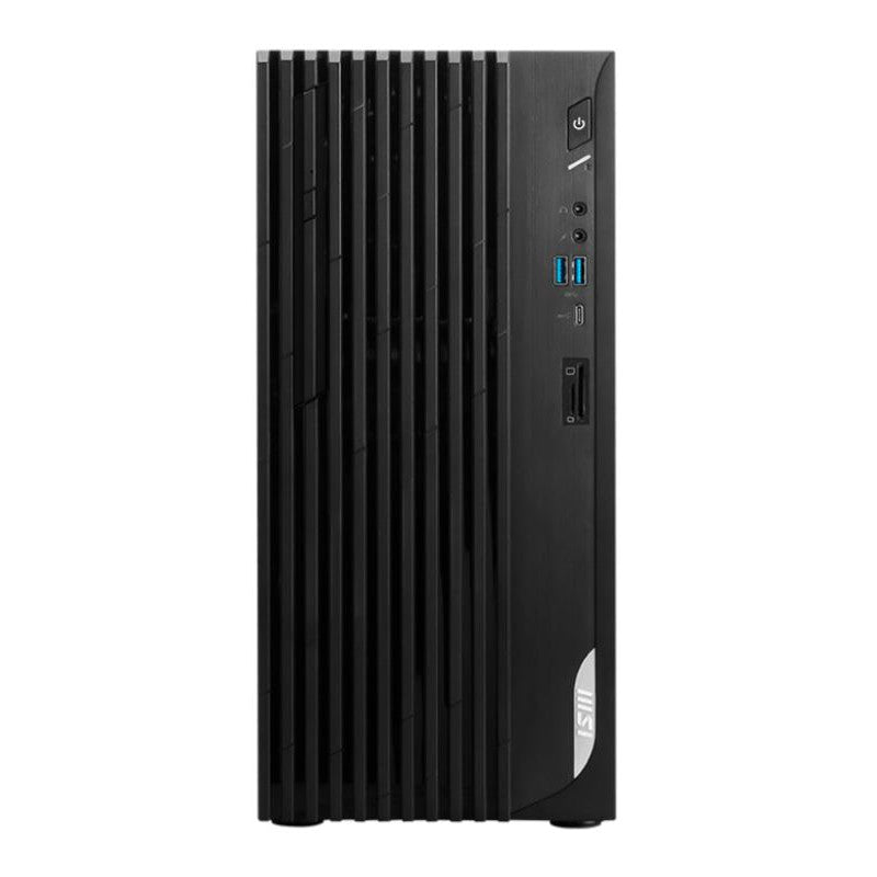 MSI PRO DP180 14A-825EU PC Intel® Core? i5 i5-14400 8 Go DDR4-SDRAM 512 Go SSD Windows 11 Pro Bureau Noir