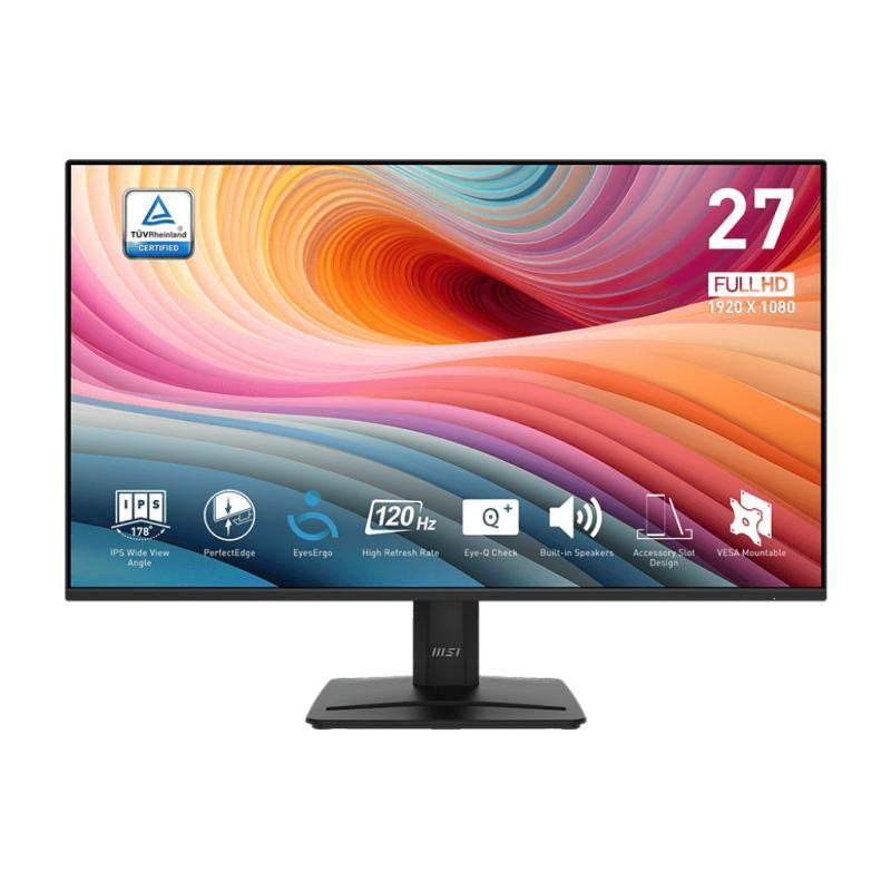 MSI Pro MP275 E2 écran plat de PC 68,6 cm (27") 1920 x 1080 pixels Full HD LED Noir