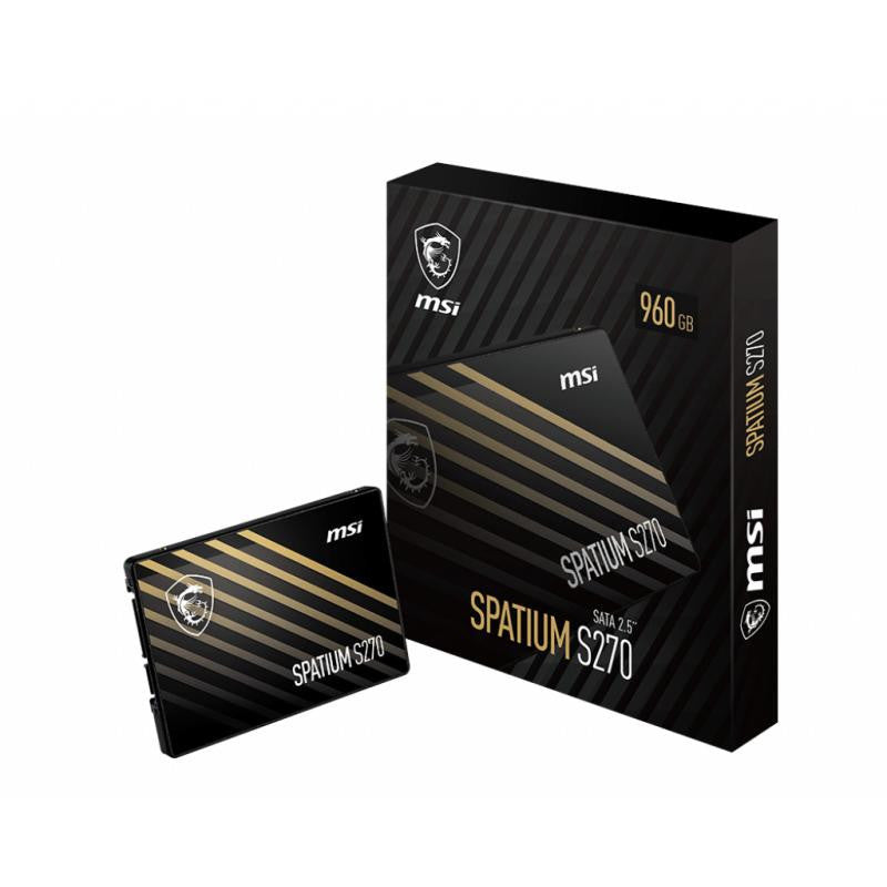 MSI Spatium S270 SATA 2.5 240GB 240 Go 2.5" Série ATA III 3D NAND