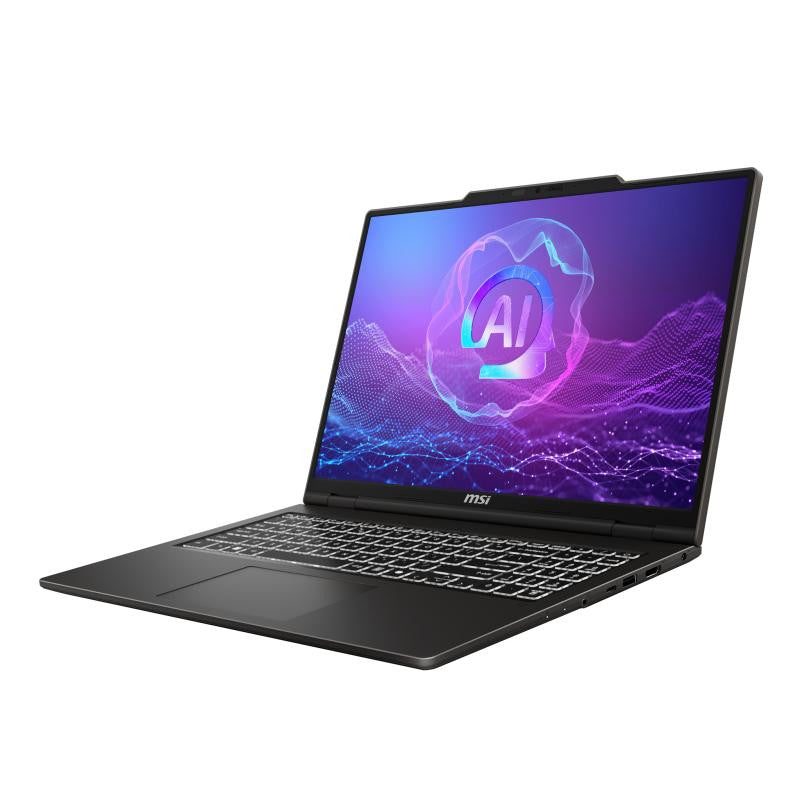 MSI VenturePro 16 A2RWFG-009FR Intel Core 7 240H Netbook 40,6 cm (16") 2K 32 Go DDR5-SDRAM 1 To SSD NVIDIA GeForce RTX 5060 Wi-Fi 6E (802.11ax) Windows 11 Pro Gris