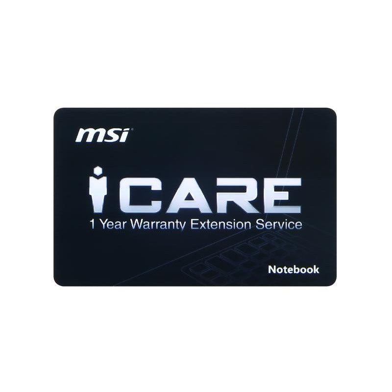MSI Extension de Garantie 1 AN PORTABLE MSI