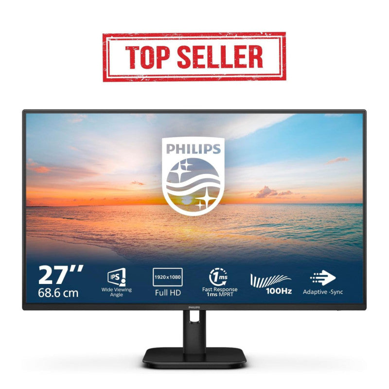 Philips 1000 series 27E1N1100A/00 écran plat de PC 68,6 cm (27") 1920 x 1080 pixels Full HD LCD Noir