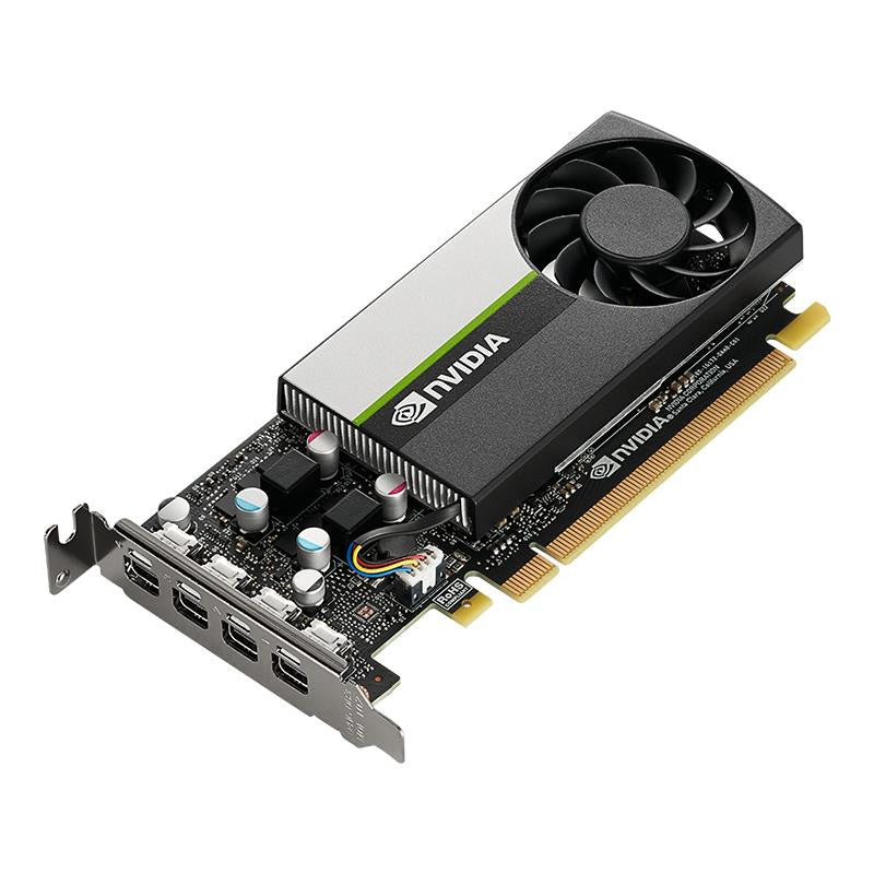 CVGA 4Go PNY T1000 LP smallbox GDDR6 / PCI-Express x16 3.0 4x MiniDisplayPort.
