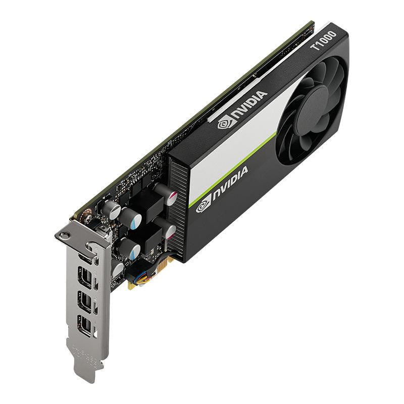 NVIDIA T1000 - Carte graphique - 8 Go GDDR6 - PCIe 3.0 x16 profil bas - 4 x Mini DisplayPort