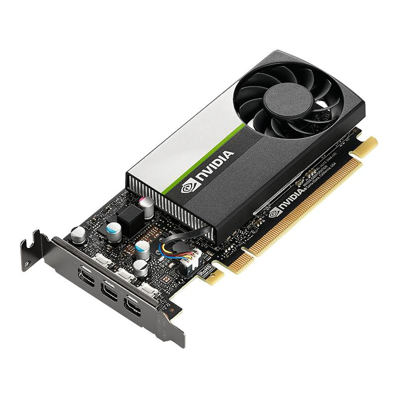NVIDIA T400 4GB - Carte graphique - T400 - 4 Go GDDR6 - PCIe 3.0 x16 profil bas - 3 x Mini DisplayPort - OEM