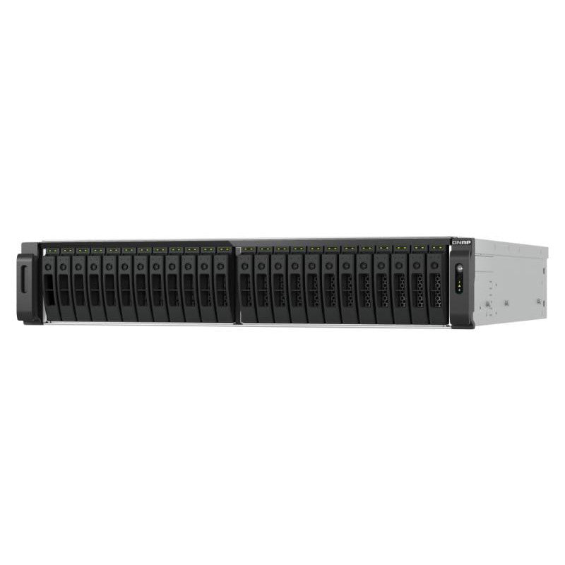QNAP TBS-H574TX - Serveur NAS - 5 Baies - RAID JBOD, 0, 1, 10, 5, 50, 6, 60, disque de réserve 60 - RAM 16 Go - 2.5 Gigabit Ethernet / 10 Gigabit Ethernet - iSCSI support