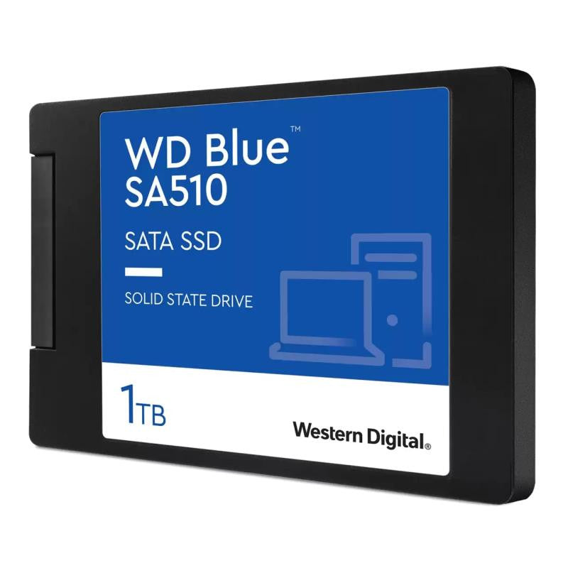 WD Blue SA510 WDS100T3B0A-00AXR0 - SSD - 1 To - interne - 2.5" - SATA 6Gb/s