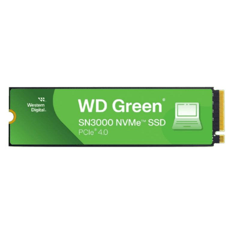 WD Green SN3000 WDS100T4G0E-00CPS0 - SSD - 1 To - interne - M.2 2280 - PCIe 4.0 x4 (NVMe)